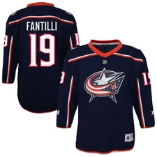 Youth-Outerstuff Adam Fantilli Blue Columbus Blue Jackets Alternate Replica
