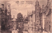 BELGIUM BRUGES QUAI DU ROSAIRE