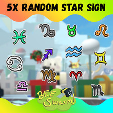💵 Cheapest 💵 | 5x Random Star Signs | Bee Swarm Simulator | Fast Delivery