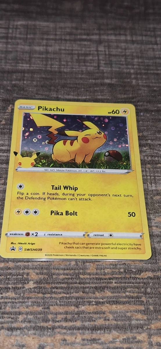 Pikachu SWSH039 Miscellaneous Cards & Products for sale | eBay