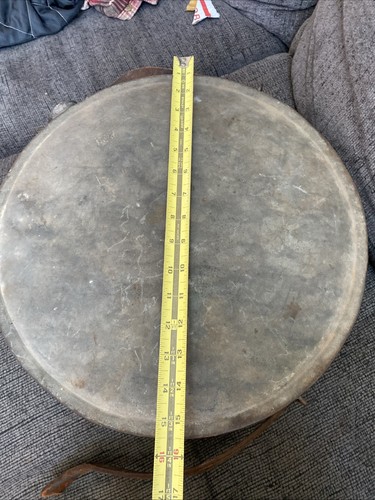 Antique Large Metal CANTEEN Vintage 3-4 Gallons Estate Sale Find - Picture 9 of 15