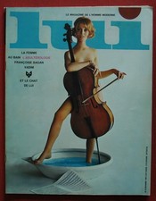 Magazine LUI - N° 23 - Nov. 1965 - Adultérologie, Sagan, Vadim - avec Poster 
