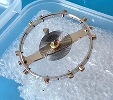 16 SIZE 21 JEWEL ELGIN B.W. RAYMOND GRADE 571 COMPLETE BALANCE BROKEN STAFF