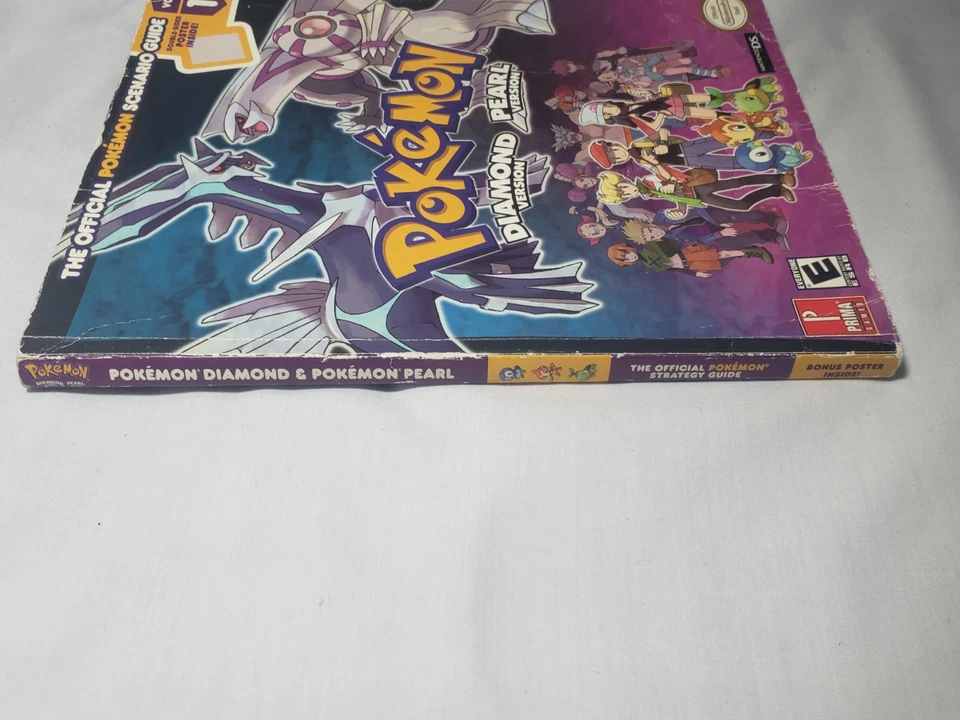 Pokemon Diamond and Pearl Version 1 Prima Strategy Guide No Poster - Image 4 of 4
