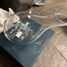 Lenox Tuscany Collection Classics Crystal 48 oz Pierced Tilted Wine Decanter