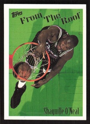 1994 TOPPS SHAQUILLE O'NEAL 300 MINT SPECTRALIGHT BASKETBALL ORLANDO MAGIC