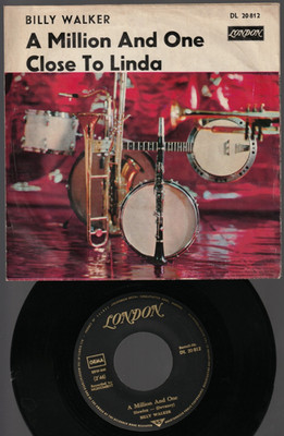   7'' 1966 Billy Walker   A Million And One / Close To Linda   London 20812  EX  