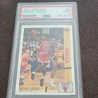 Upper Deck 1991 Michael Jordan #44 PSA 9 Graded Chicago Bulls Basketball Card
