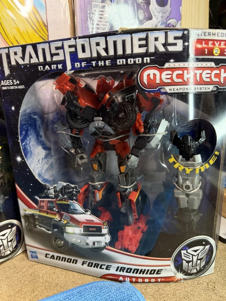 Transformers DOTM Mechtech  Skyhammer,  Ironhide, Ironhide Cannon Force, Lot Of3 - Image 4 of 4