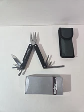 Vintage Barlow Multi-tool with Pouch B182V Super Pliers Ford Motor Company