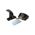 American Motorhome RV 5th Wheel Black Locking Screen Door Latch 11675