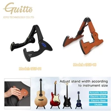 Guitar Bass Floor Stand Holder Guitar Display Folding A-Shape Frame Adjustable