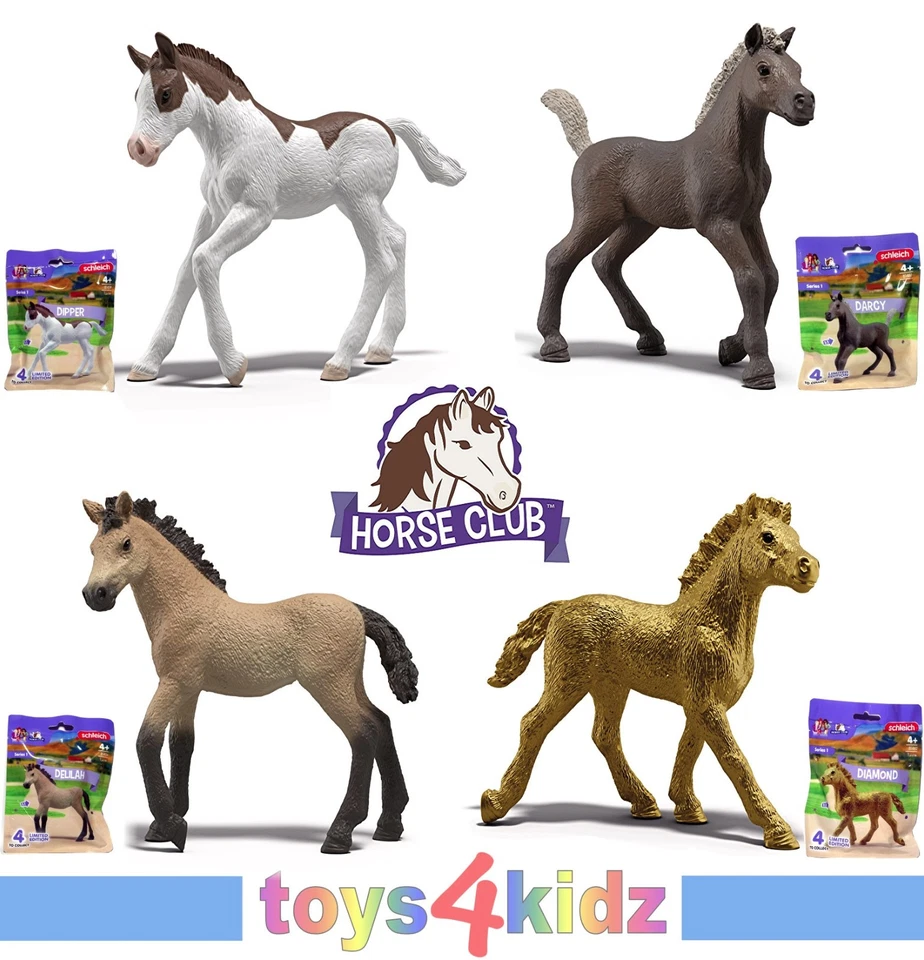 Schleich® Horse Club Sammelfohlen 81456 - 81462 zum Auswählen ** NEU/OVP