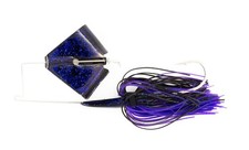 Nichols Lures Rb14-38 Reflex Metal Flake Buzzbait, Jt's Tidal Blue Fleck, 3/8 oz