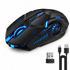 Souris De Jeu 7 couleurs Rétro-éclairage USB Souris Filaire Gamer 3200 DPI