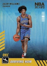 2022-23 Hoops #12 Jalen Williams Arriving Now Holo Oklahoma City Thunder