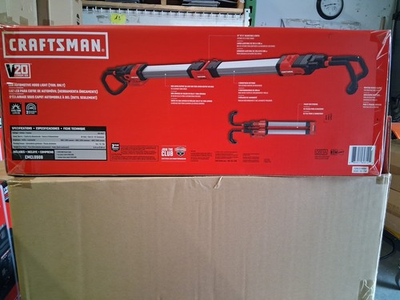 #ad Craftsman CMCL090B Worklight Red $99.99