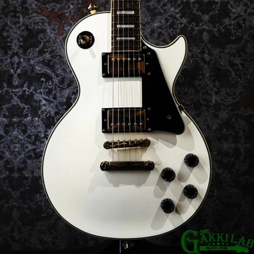 Epiphone Les Paul Custom Alpine White 2006 Electric Guitar Used F/S from Japan