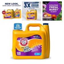 Triple-Power OxiClean Odor Blasters Laundry Detergent, 166.5 Fl Oz, 128 Loads 0.14 per gallon