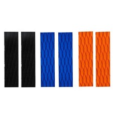 2Pcs Front Traction Pad for Surfboards and Skimboards Boat Kayak  Deck Grip Tail