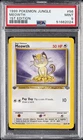 1999 POKEMON JUNGLE 1ST EDITION #56 MEOWTH PSA 9