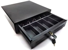 STAR MICRONICS, CD4-1616BK55-S2, CHOICE CASH DRAWER, BLACK, 16WX16D, PR 37968790