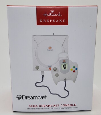 2023 Hallmark Keepsake SEGA DREAMCAST CONSOLE Magic Light and Sound Ornament