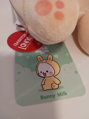 Milk Mocha Bear in Bunny Rabbit Suit Plush 14