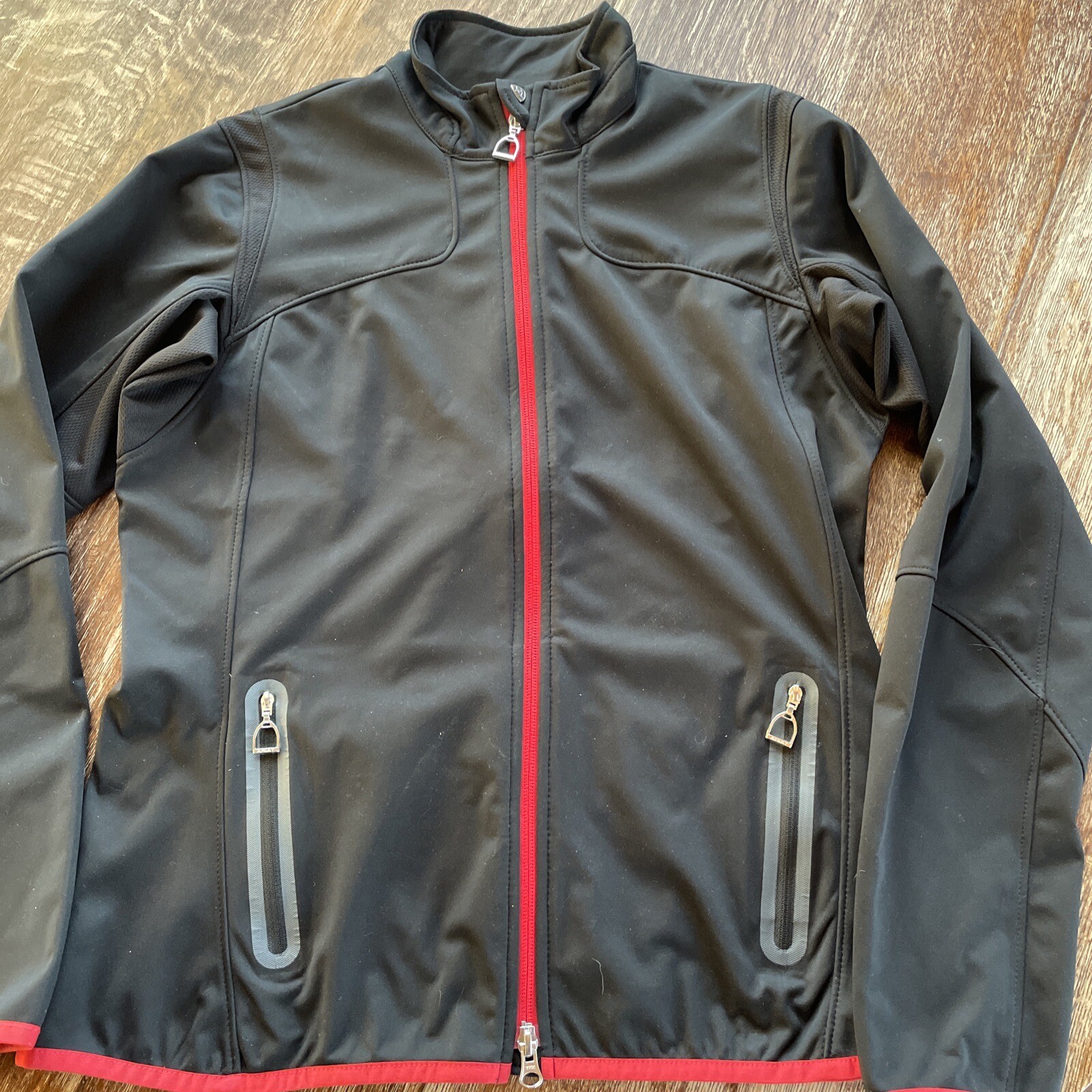Ariat New Team Soft shell Jacket Large  Women Bla… - image 1
