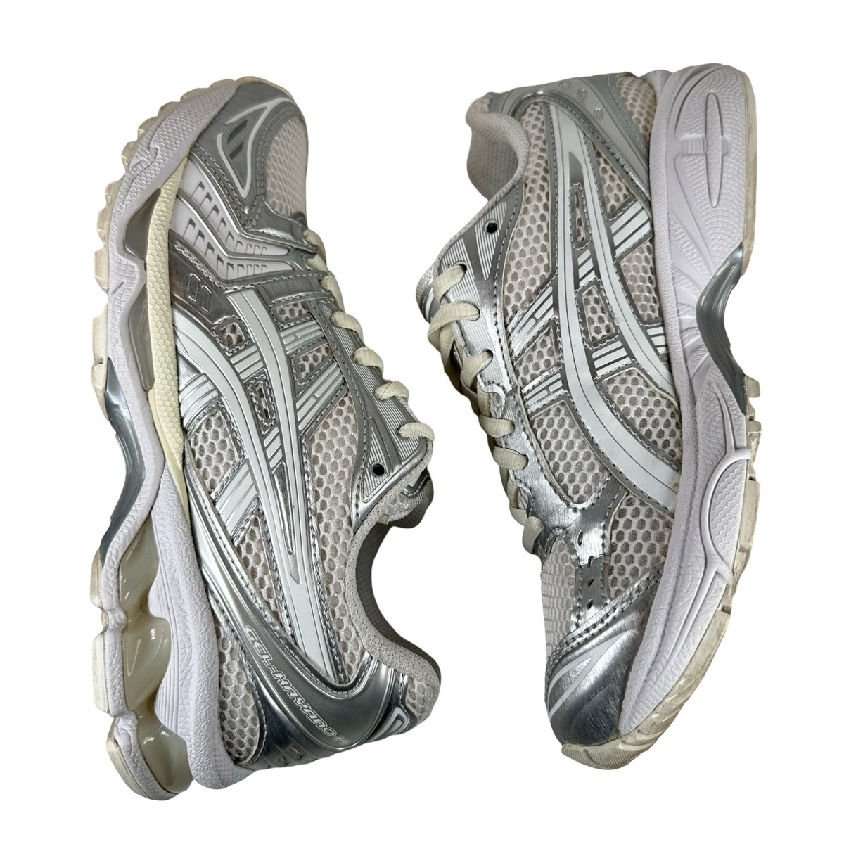 JJJJound x ASICS Gel Kayano 14 Silver White - Size 5 - 1201A457