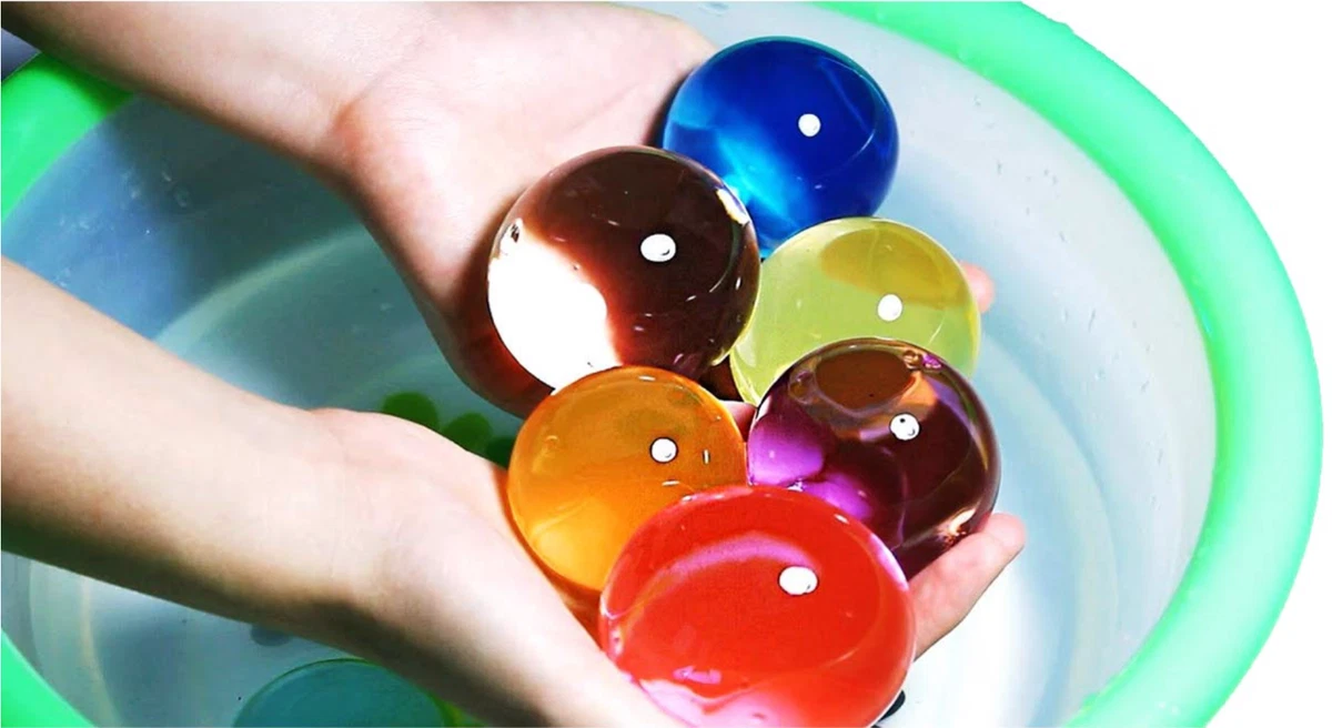 100 ORBEEZ JUMBO BIG SOIL WATER BEADS VASE MAGIC BALLS DECOR GIFT WEDDING  FAST