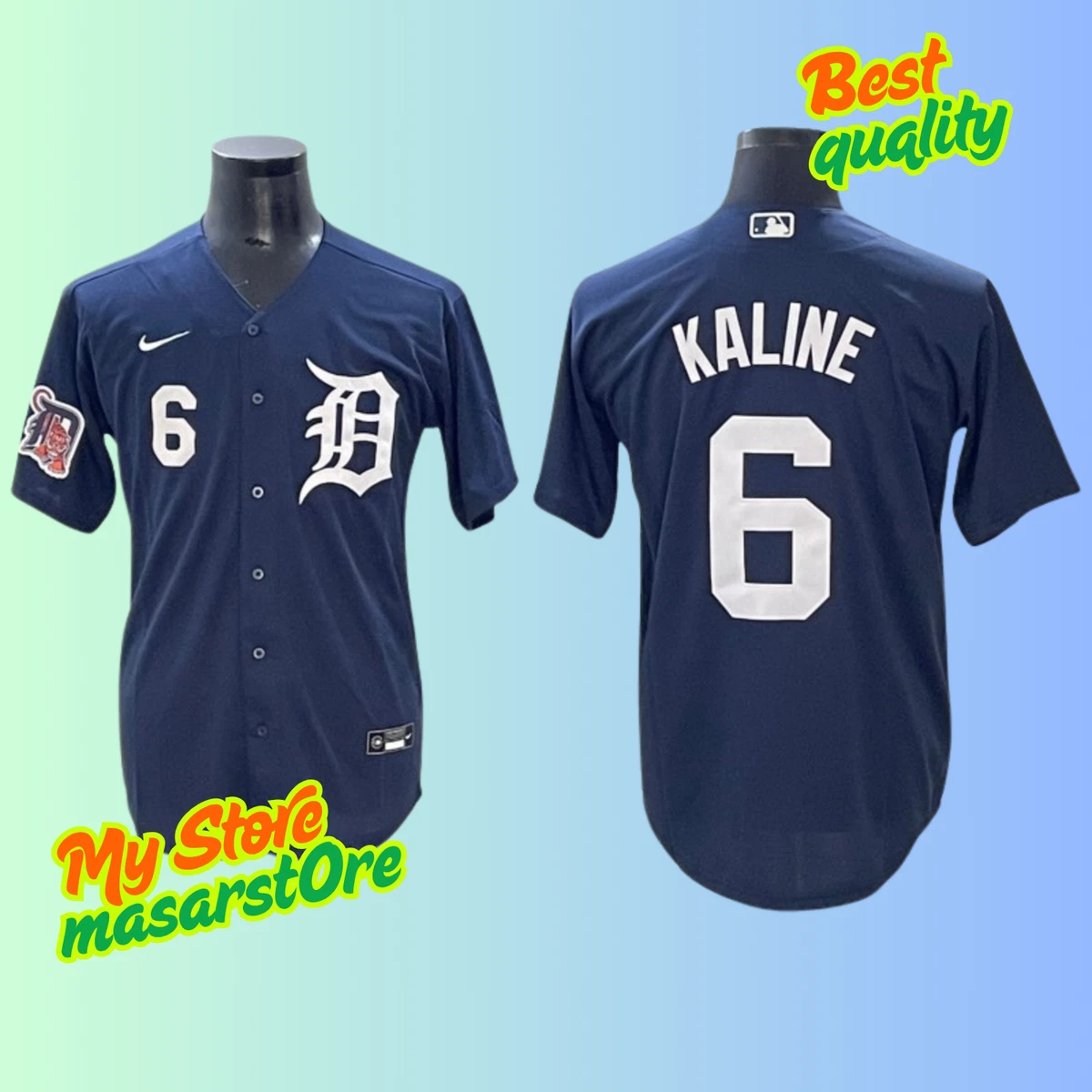 Carte à Collectionner Al Kaline #AK17G - Jersey Fusion Baseball 2022 (Detroit Tigers, Quasi-neuf)