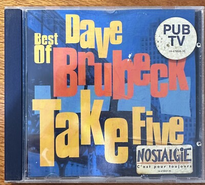 Best of Dave Brubeck, Take Five, VGC, CD
