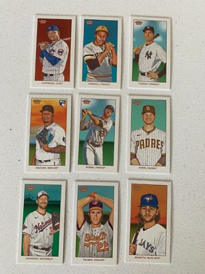Topps 2021 206 Wave 1-10 Baseball Cards - Base Set, Piedmont, Sovereign, Tolstoi