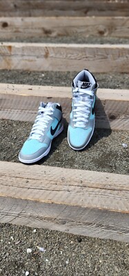 DEADSTOCK NIKE TIFFANY DUNK HIGH silver blue by you Jarritos off