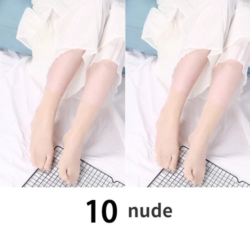 10 Pair Silky Two Toes Split Socks Thin Japanese Tabi Ninja Hosiery Socks Summer - Picture 17 of 21
