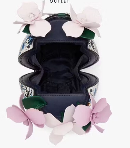 NWT Kate Spade Perfect Plume Vase Crossbody Blue Multi - Picture 4 of 9