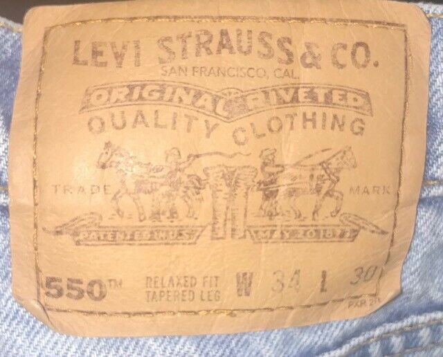 Vintage Levi's 550 men jeans - image 3