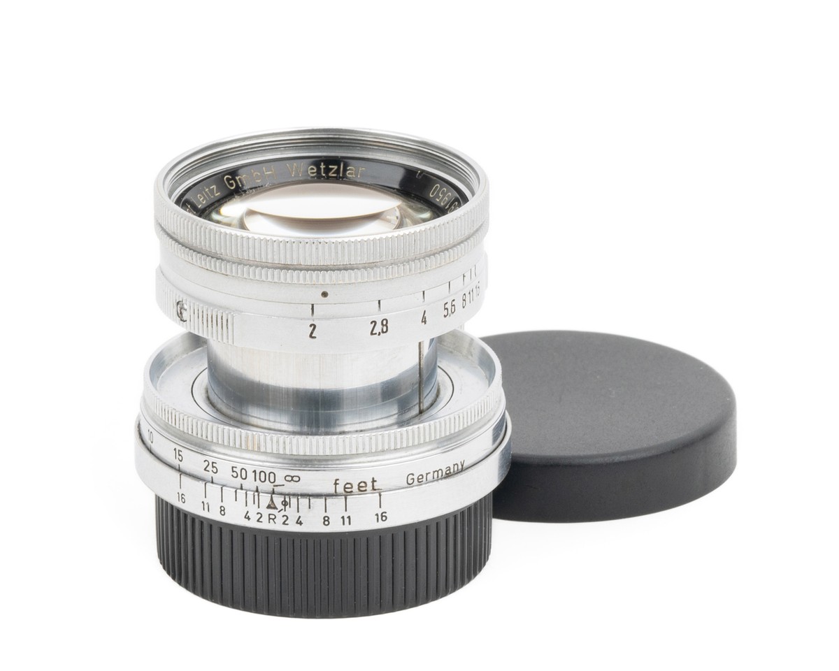 Leica Ernst Leitz GmbH Wetzlar Summicron 50mm f/2 Silver L39 Leica Ernst Leitz GmbH Wetzlar Summicron 50mm f/2 Silver L39