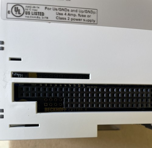 BECKHOFF POWER SUPPLY 24VDC, CX1100-0001, USE W CX1000 CX1020 CX1010 - Foto 7 di 10