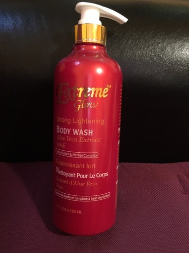 Extreme Glow Strong Lightening Body Wash Aloe Vera Extract.