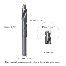 Tobacco Pipe Bowl Drill Bit Tool for DIY Chamber Cleaning U-Shape Drill φ16mm