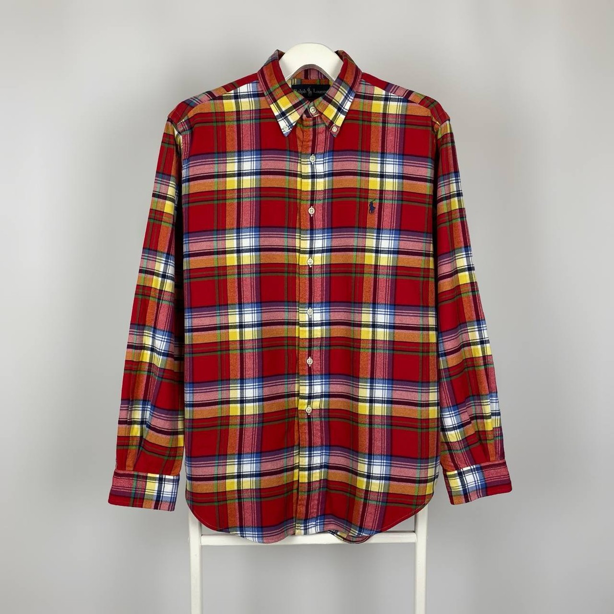 Vintage Polo Ralph Lauren Flannel Check Shirt | eBay Vintage Polo Ralph Lauren Flannel Check Shirt | eBay