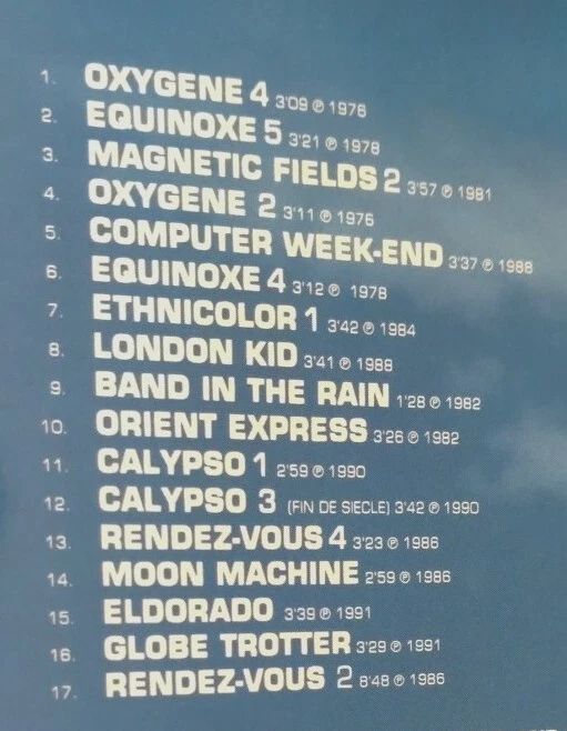 Jean Michel Jarre: Images - The Best of: Hits CD Oxygene, Equinoxe, Rendez-vous Foto 4 de 4
