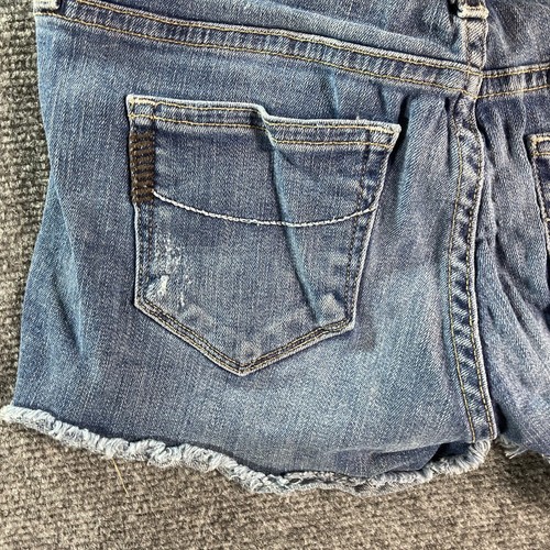 Paige Denim Jeansshorts Damen Größe 26 Distressed blau Blumen 0137 - Bild 8 von 10