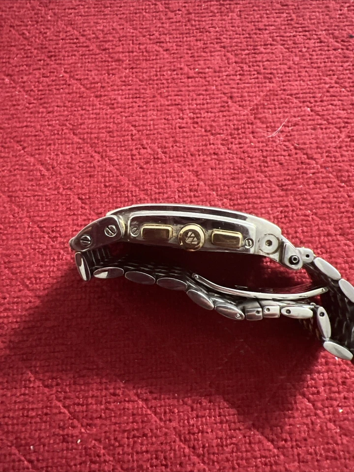 Aqua Master Mens Yellow Gold Tone Diamond Watch | Appx. 0.195 Carats - Image 4 of 4