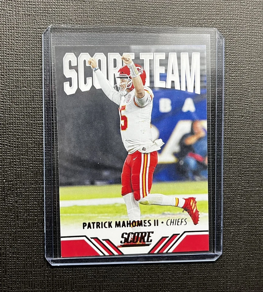Patrick Mahomes II 🔥🔥🔥  2021 Panini Score Team #ST1 - Kansas City Chiefs 🔥🔥 - Image 2 of 3