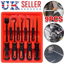 9 PCS Profession Scraper Hook & Pick Tool Set O Ring Seal Removal Set &Mini Hook