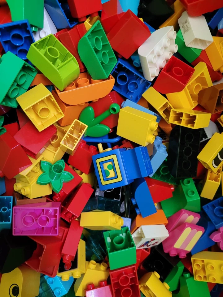 LEGO DUPLO 1 KG Konvolut Starter Set - Steine Sondersteine Fahrzeuge Tiere UVM - Bild 2 von 4