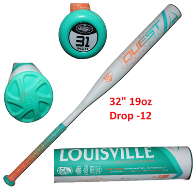 Batte Softball Louisville Slugger Quest Fastpitch 30" 18oz - Jeune - Occasion
